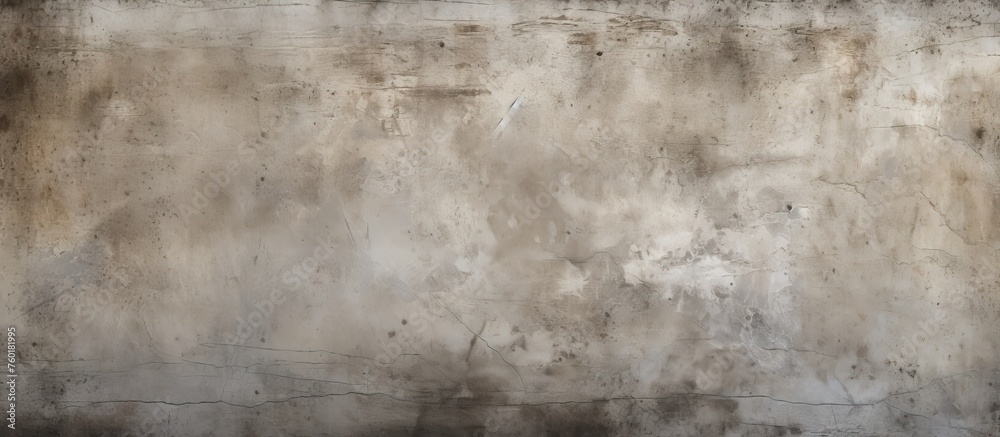 A closeup shot of a dirty concrete wall texture in monochrome photography, revealing a pattern of soil stains and darkness. The rectangle shapes create a unique visual contrast