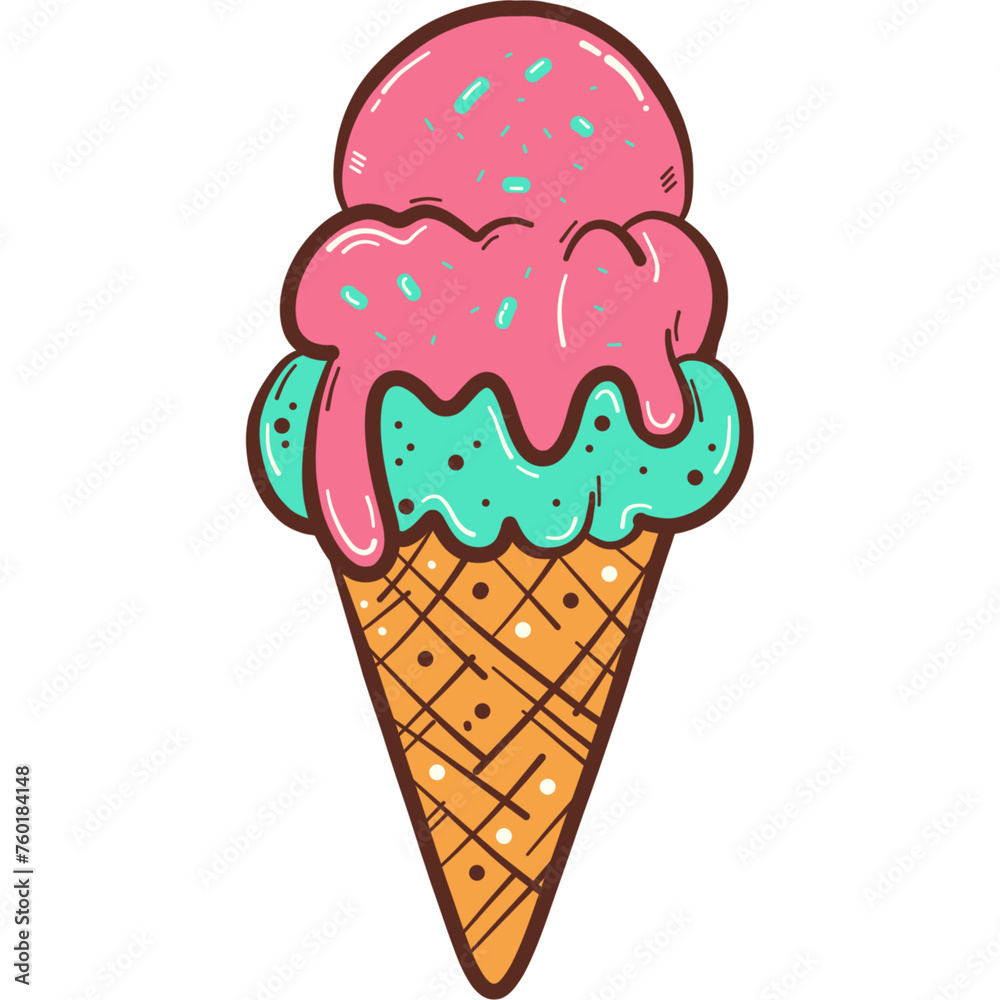 ice cream cone ice cream cone