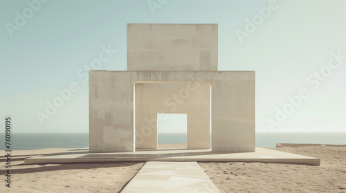 modern puristic architecture