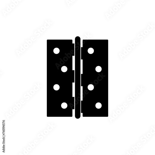 Door hinges icon simple flat trendy style vector illustration on white background..eps