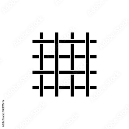 Lattice icon simple flat trendy style vector illustration on white background..eps