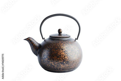 Tea Kettle Isolated on a Transparent Background.