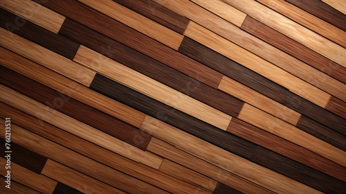 Rustic Wooden Planks Creating a Warm and Cozy Texture for Background Design
