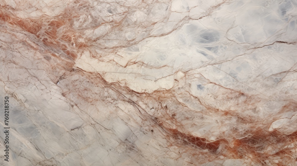 Elegant Brown and White Marble Slab with Intricate Pattern for Luxurious Interior Designs