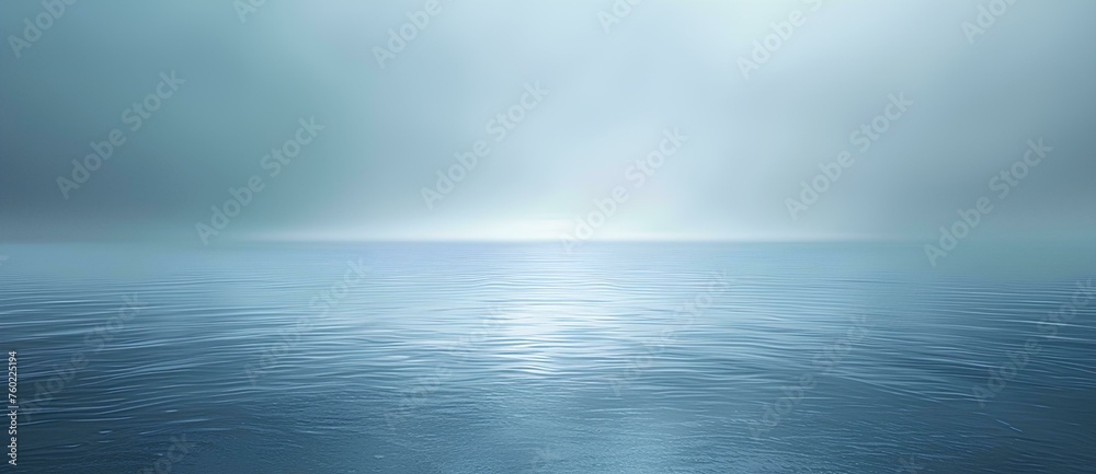 Obraz premium Dark street, wet asphalt, reflections of rays in the water. Abstract dark blue background, smoke, smog. Empty dark scene, neon light, spotlights. Concrete floor