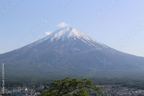Travel trip to Mount Fuji in Oshino Hakkai, Japan