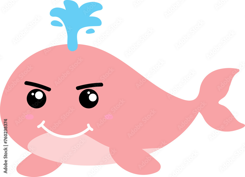 cute whale cartoon, sea animal cute whale cartoon, sea animal