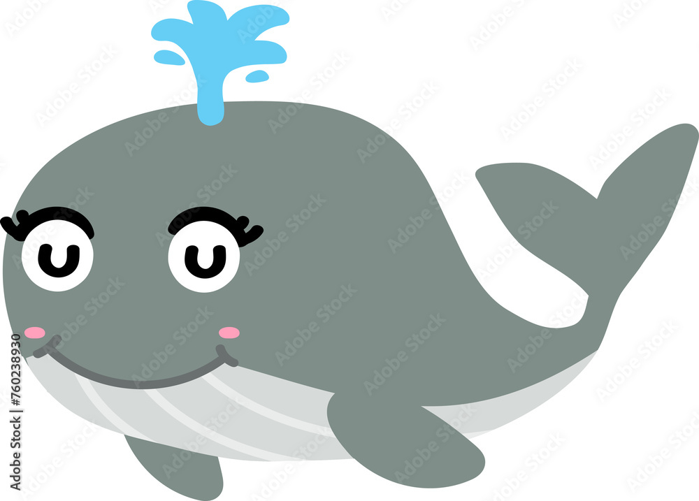cute whale cartoon, sea animal cute whale cartoon, sea animal