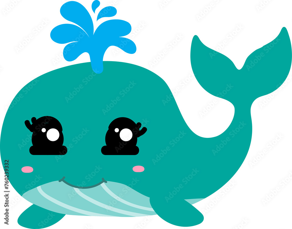 cute whale cartoon, sea animal cute whale cartoon, sea animal