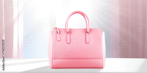  A beautiful and simple fashion pink handbag studio background furla Candy Small Pink Italy Lock Key Purse Bag Offering Comfort and Generous Space 