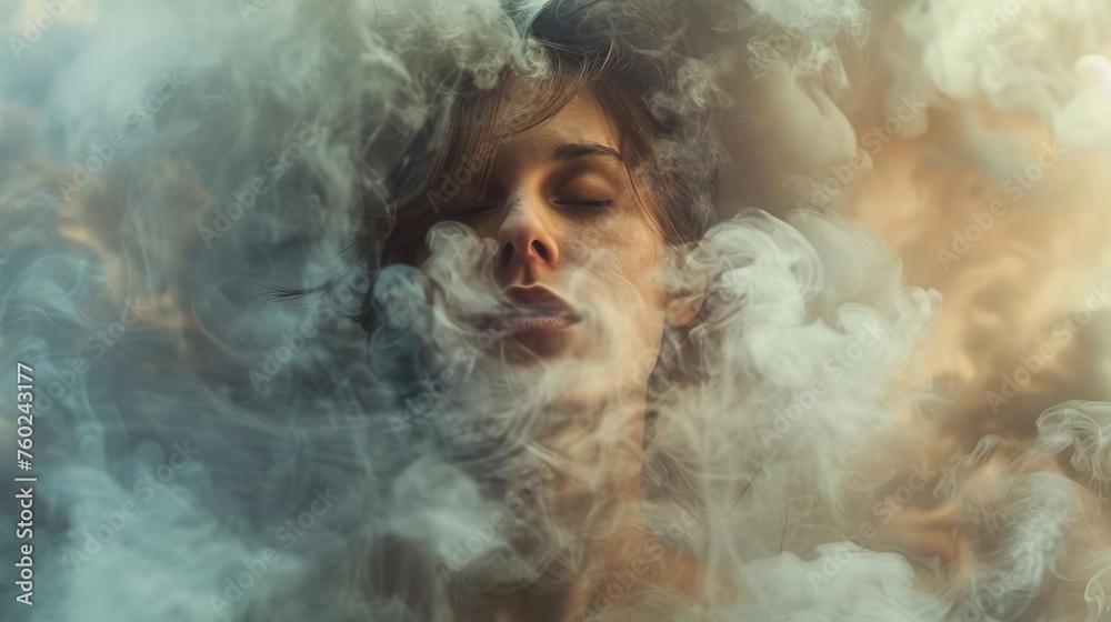 Smoke and Dust Effect Overlays, Artistic Elements for Digital Photography and Design