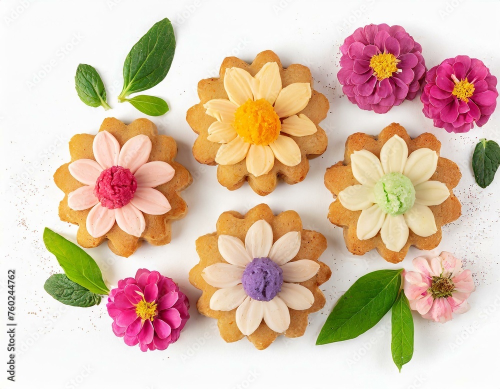 flowers cookies