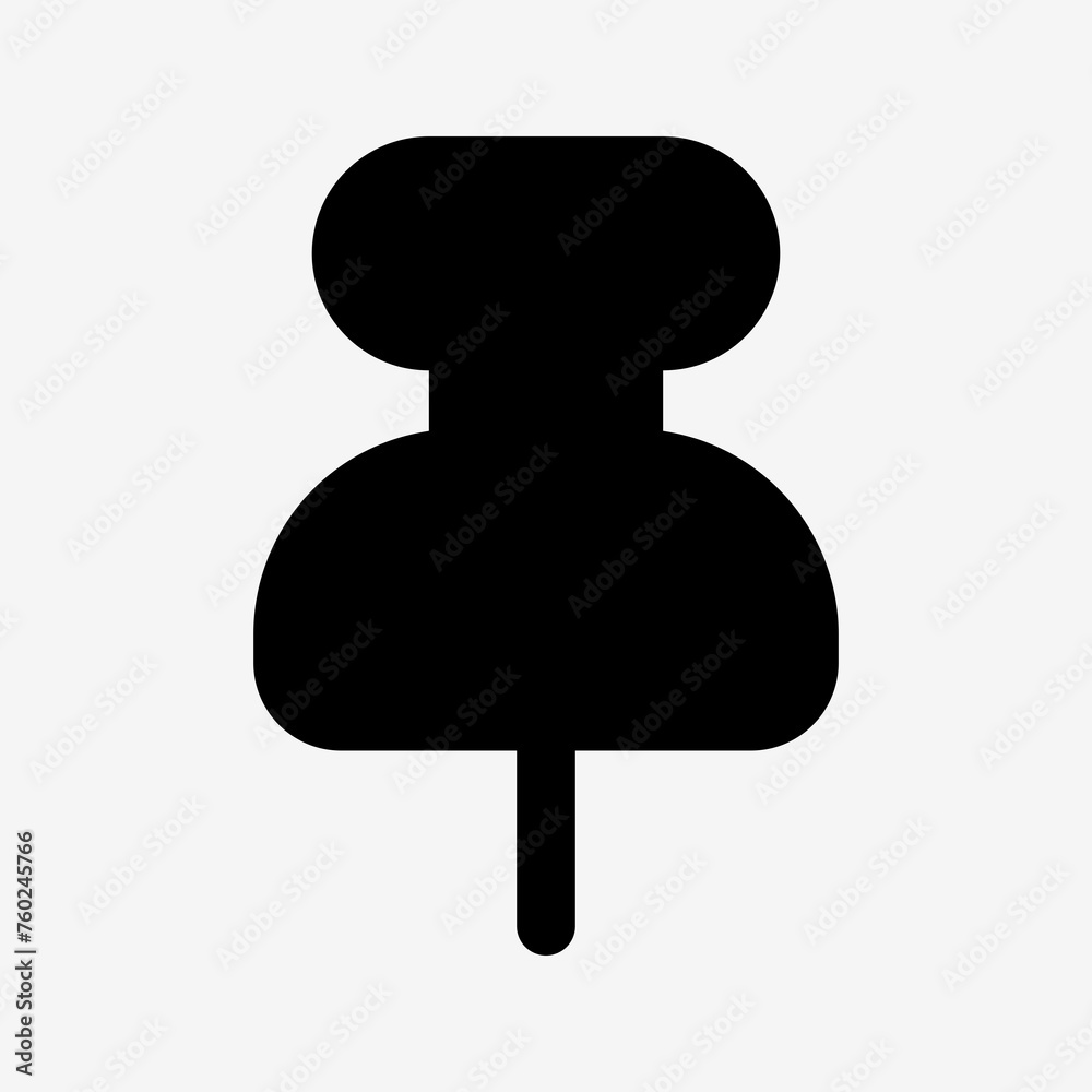 pin glyph icon pin glyph icon