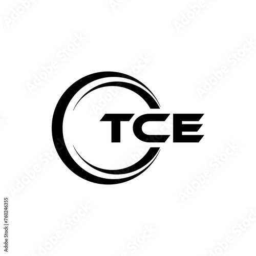 TCE Letter Logo Design, Inspiration for a Unique Identity. Modern Elegance and Creative Design. Watermark Your Success with the Striking this Logo.