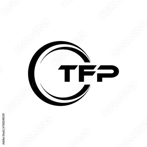TFP Letter Logo Design, Inspiration for a Unique Identity. Modern Elegance and Creative Design. Watermark Your Success with the Striking this Logo.