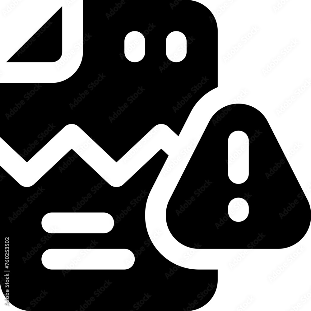 corrupt file icon. vector glyph icon for your website, mobile, presentation, and logo design. corrupt file icon. vector glyph icon for your website, mobile, presentation, and logo design.
