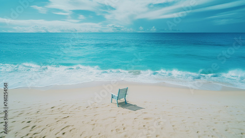 beach and sea background used for display or montage your products, travel and relax activity concept
