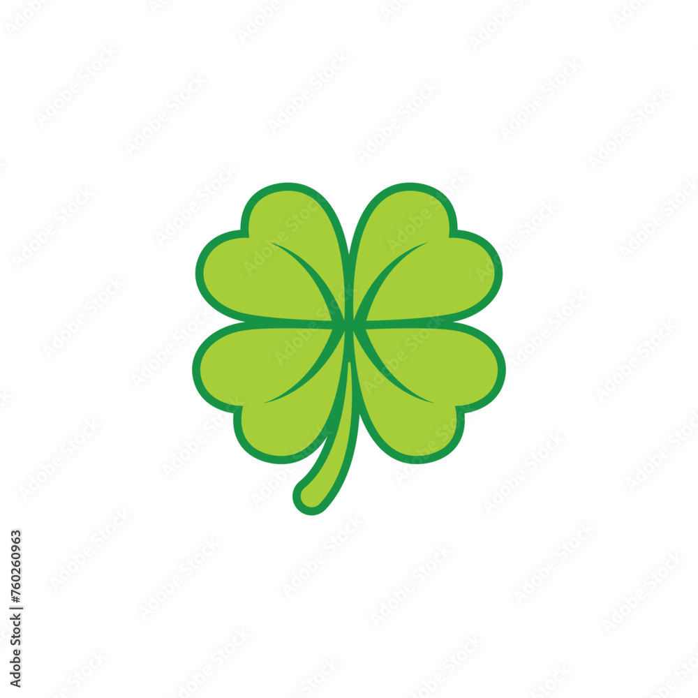 clover logo icon vector