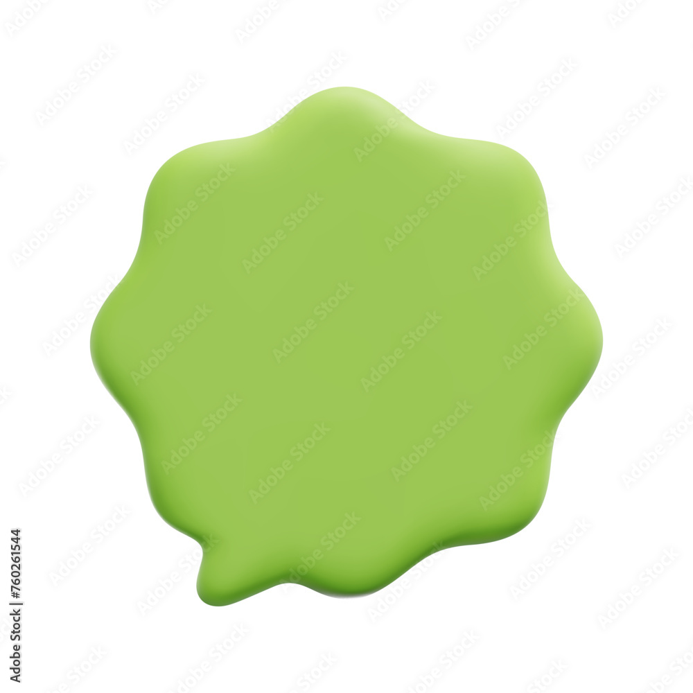 3d vector green bubble icon. Isolated on white background. 3d social media communication concept. Cartoon minimal style. 3d gray dialog icon vector render illustration. 3d vector green bubble icon. Isolated on white background. 3d social media communication concept. Cartoon minimal style. 3d gray dialog icon vector render illustration.