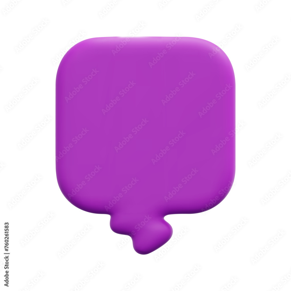 3d vector purple spark rectangle bubble icon. Isolated on white background. 3d social media communication concept. Cartoon minimal style. 3d chat icon vector render illustration. 3d vector purple spark rectangle bubble icon. Isolated on white background. 3d social media communication concept. Cartoon minimal style. 3d chat icon vector render illustration.
