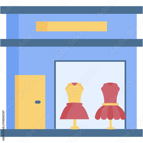 Window Display Illustration