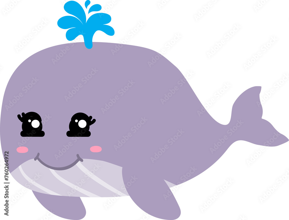 cute whale cartoon, sea animal cute whale cartoon, sea animal