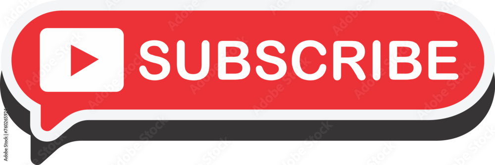 Button Banner Subscribe Vector Button Banner Subscribe Vector