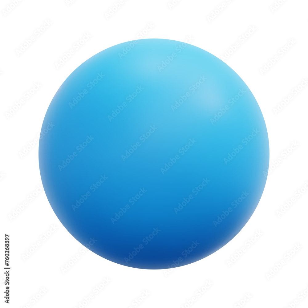 3d vector sphere icon. Isolated on white background. 3d geometric shape concept. Cartoon minimal style. 3d geometry icon vector render illustration.