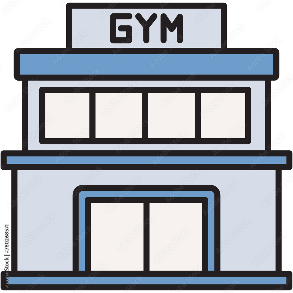 Gym Illustration Gym Illustration