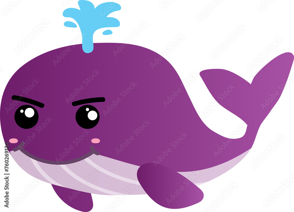 cute whale cartoon, sea animal cute whale cartoon, sea animal
