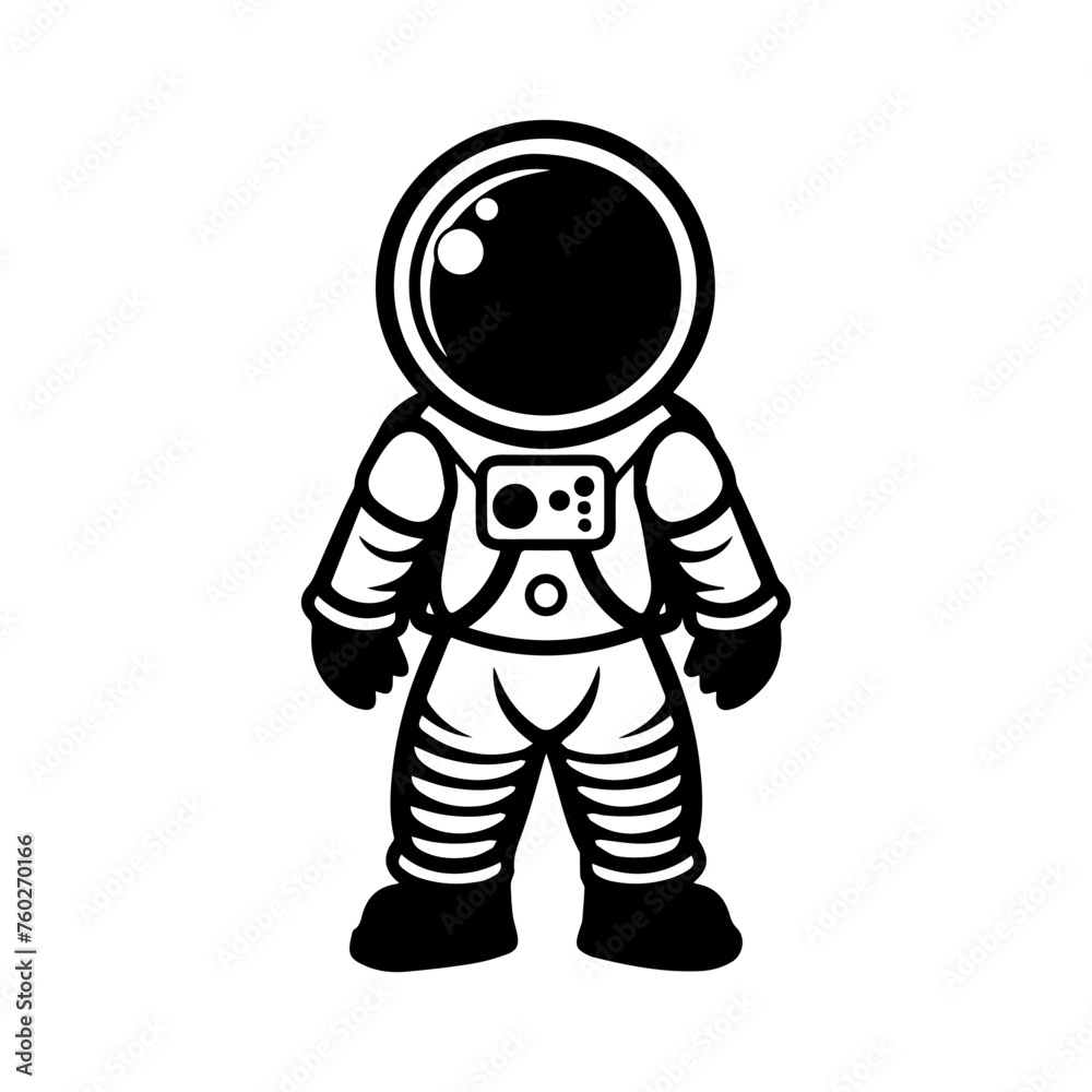 Obraz premium astronaut character vector