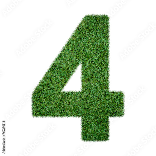 Realistic grass texture number 4, four png, transparent background