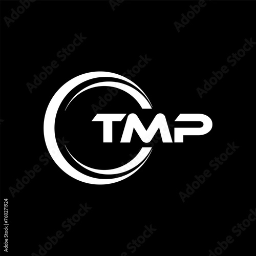 TMP Letter Logo Design, Inspiration for a Unique Identity. Modern Elegance and Creative Design. Watermark Your Success with the Striking this Logo. photo