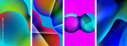 Abstract colors. Abstract backgrounds for wallpaper, business card, cover, poster, banner, brochure, header, website