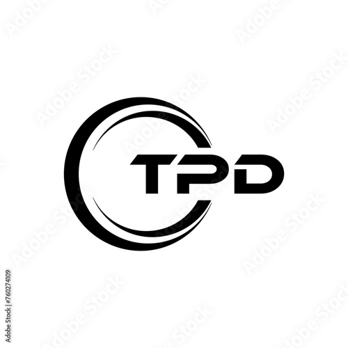 TPD Letter Logo Design, Inspiration for a Unique Identity. Modern Elegance and Creative Design. Watermark Your Success with the Striking this Logo.