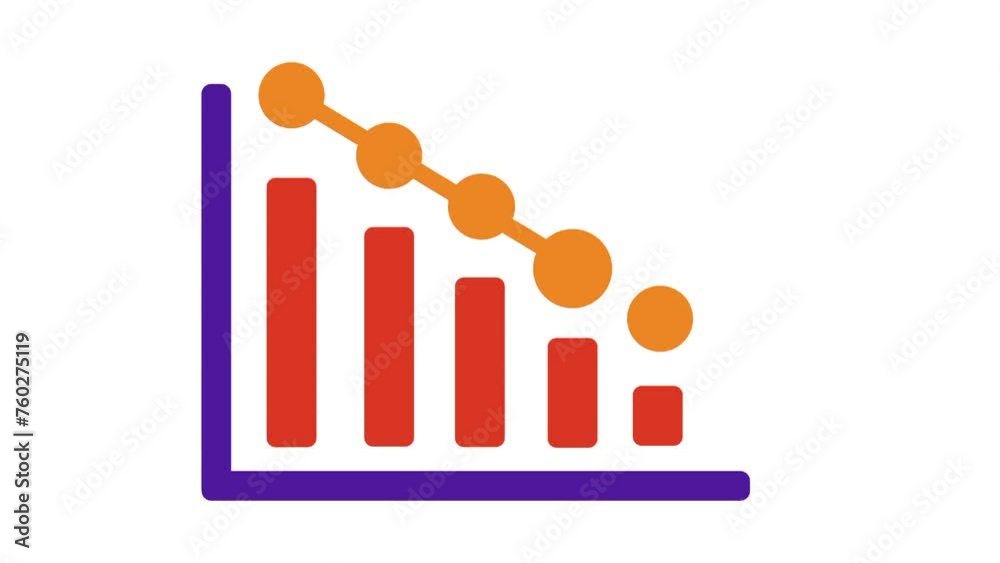 Animation Growing down of Business Analytics Animation Growing down of Business Analytics