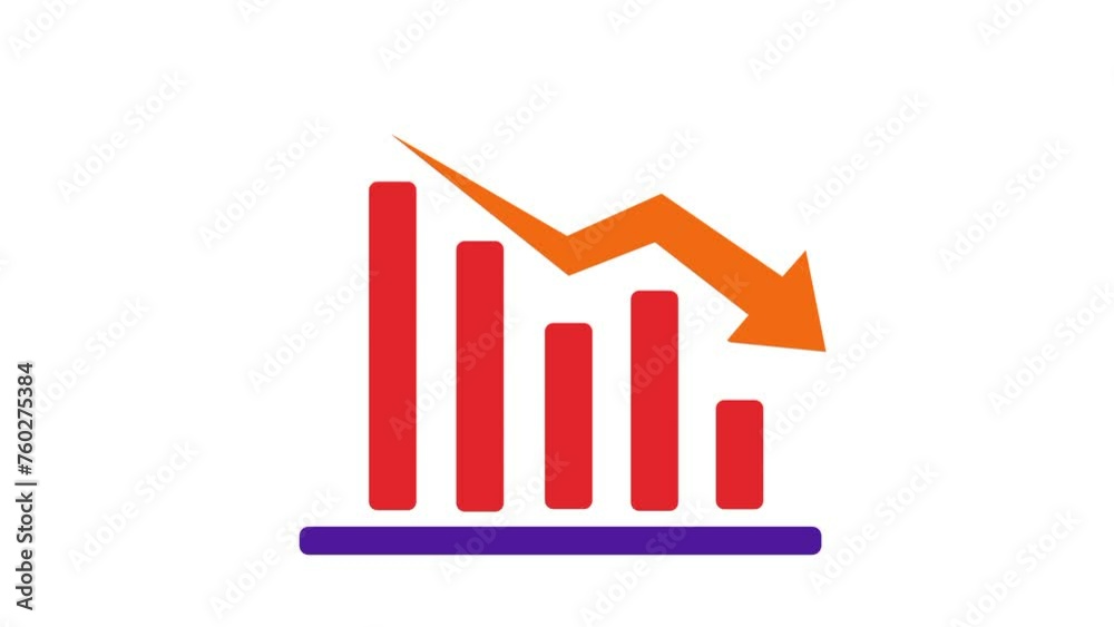 Animation Growing down of Business Analytics Animation Growing down of Business Analytics