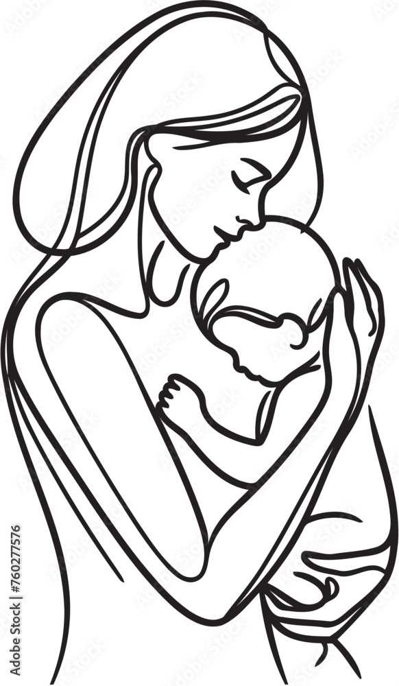 Mom and baby vector, mother’s day vector, mom and child vector Mom and baby vector, mother’s day vector, mom and child vector
