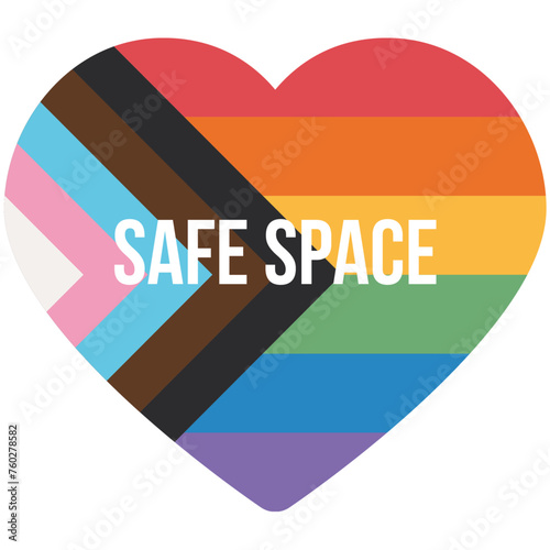 Safe Space LGBT equality sticker