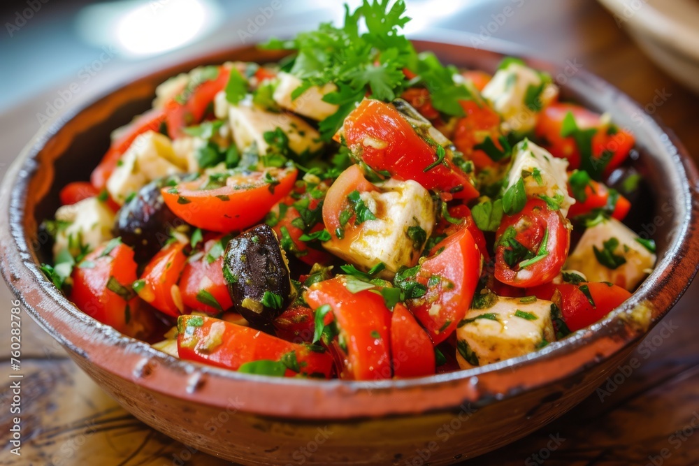 Delicious Mediterranean Dish Delicious Mediterranean Dish