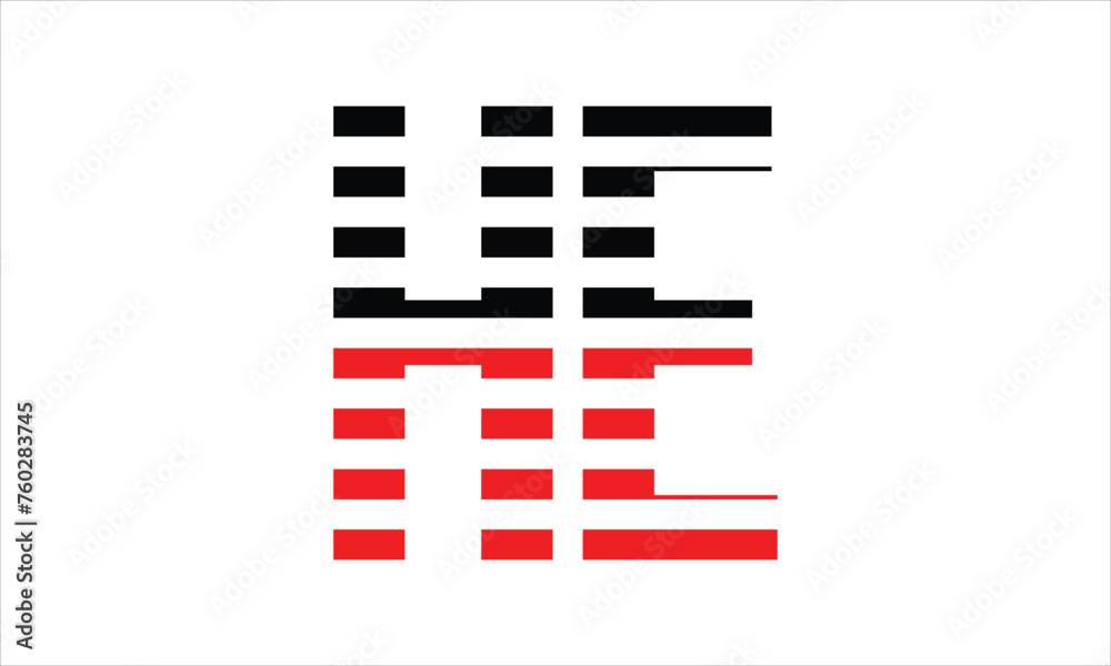 HE three initial letter iconic line negative space minimal logo design vector template. monogram, abstract, wordmark, business, typography, minimalist, brand, company, flat, modern, unique, simple HE three initial letter iconic line negative space minimal logo design vector template. monogram, abstract, wordmark, business, typography, minimalist, brand, company, flat, modern, unique, simple