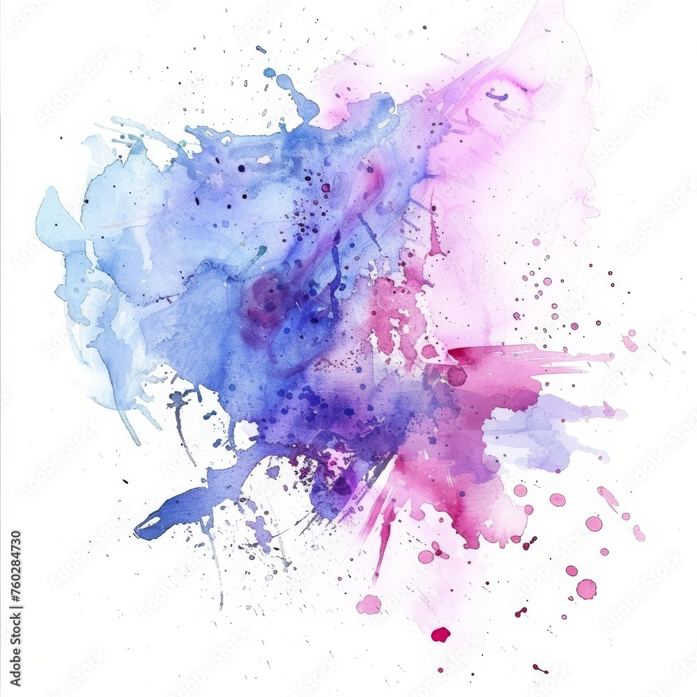 Watercolor fusion in hues of purple, pink, and beige, ideal for tranquil and serene art projects.