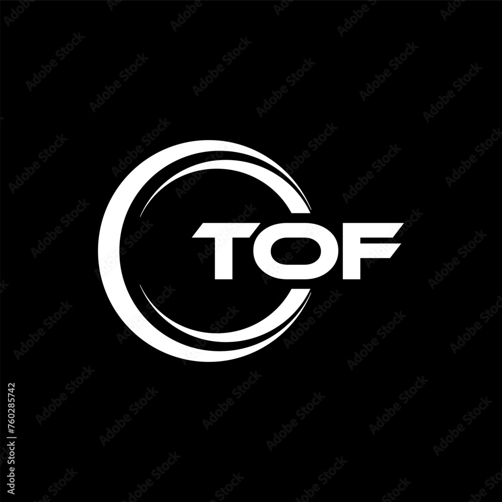 TOF letter logo design with black background in illustrator, cube logo, vector logo, modern alphabet font overlap style. calligraphy designs for logo, Poster, Invitation, etc. TOF letter logo design with black background in illustrator, cube logo, vector logo, modern alphabet font overlap style. calligraphy designs for logo, Poster, Invitation, etc.