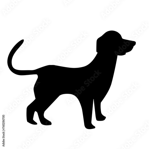 dog pet silhouette