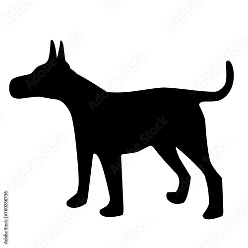 dog pet silhouette
