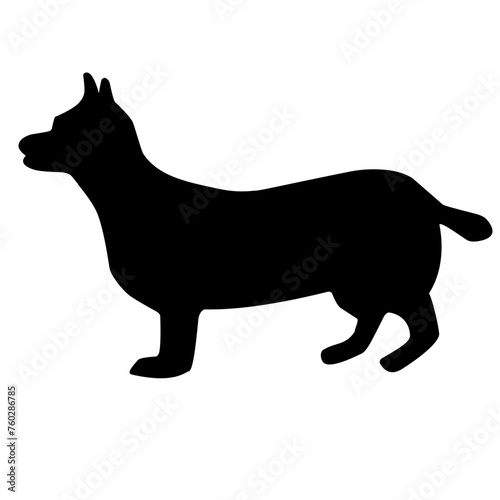 dog pet silhouette