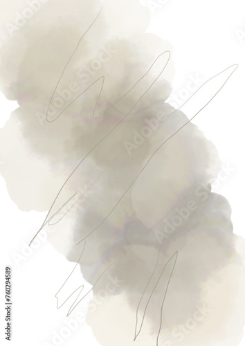 水彩手書き背景テクスチャ