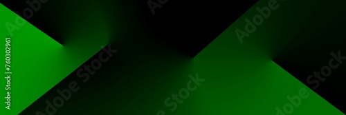 Green and black abstract background for design	