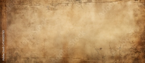 Weathered Vintage Paper Background with Grungy Texture and Antique Aesthetic
