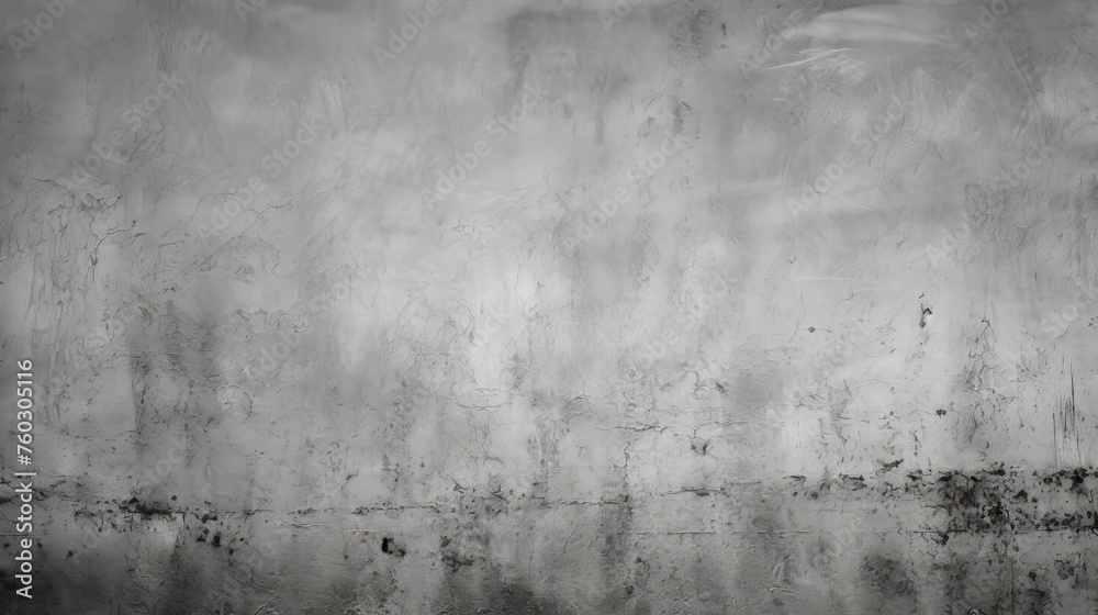 Contrast of Shadows and Light on Black and White Wall with Minimalist Concrete Floor